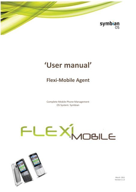 User Manual' Flexi-Mobile Agent
