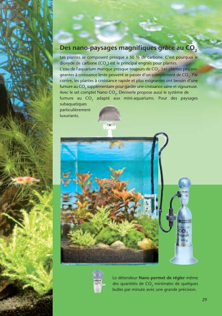 La fascination des nano-aquariums - Dennerle