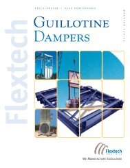 Flap Diverter Dampers - Flextech Industries