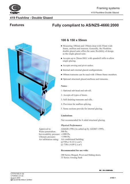 419 catalogue.indd - Khazma Aluminium Windows & Doors