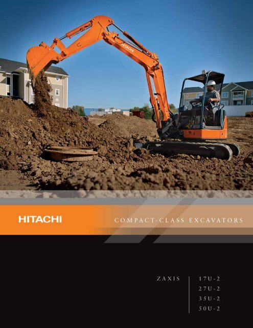 ZX27U-3 Features and Benefits Brochure - Hitachi