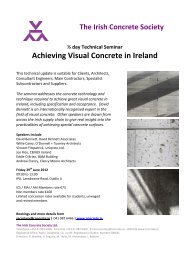 to download - Irish Concrete Society