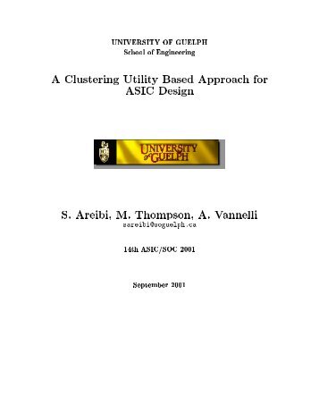 A Clustering Utility Based Approach For ASIC Design (PDF)