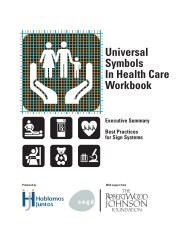 Universal Symbols In Health Care Workbook - Hablamos Juntos
