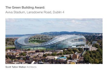 Green Building - Aviva Stadium - Scott Tallon Walker Architects