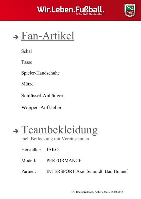 SVR FAN-KATALOG