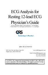 ECG Physician Guide - QRS Diagnostic