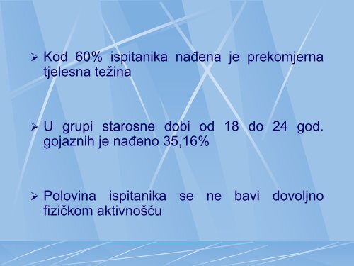 Preventivno - promotivni programi u Domu zdravlja ... - Fondacija fami