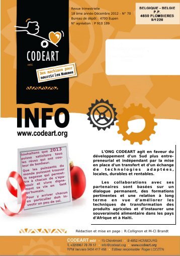 Info Codeart 70-bis - CodÃ©art