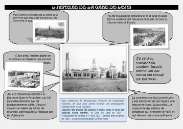 L'HISTOIRE DE LA GARE DE LENS - Www5.ac-lille.fr