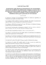 ArrÃªtÃ© du 25 mars 2004 fixant les rÃ¨gles gÃ©nÃ©rales ... - Code Animal