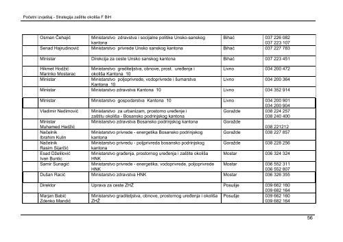 Strategija zastite okolisa FBiH.pdf - plasticnekese.net