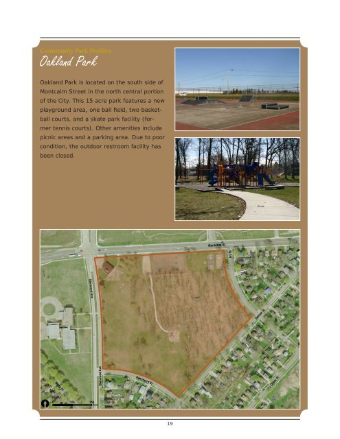 City of Pontiac Parks and Recreation Master Plan