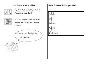 Gafi CP fiches Gafi