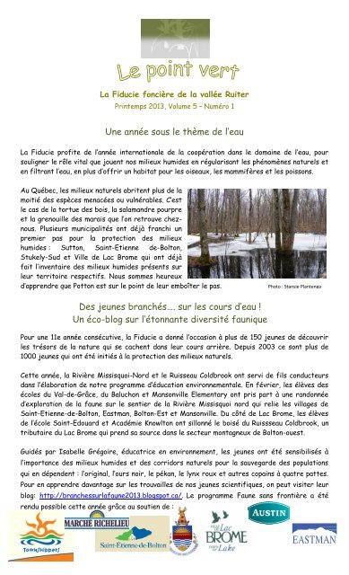 Lire l'article du printemps 2013 en format PDF - La fiducie fonciÃ¨re ...