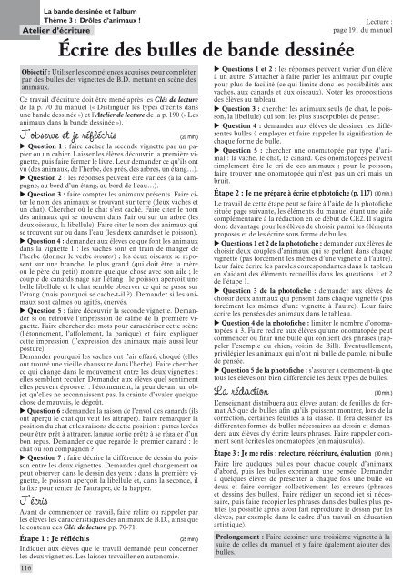 guide pÃ©dagogique FranÃ§ais Caribou CE2 - Apprendre... Autrement!