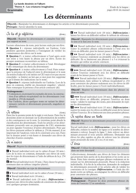 guide pÃ©dagogique FranÃ§ais Caribou CE2 - Apprendre... Autrement!