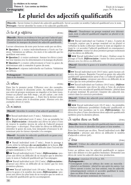 guide pÃ©dagogique FranÃ§ais Caribou CE2 - Apprendre... Autrement!