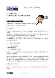 Alloggio e contratto di locazione - FAI