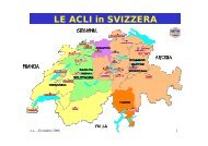 LE ACLI in SVIZZERA - Aclifai.it