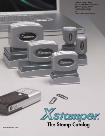 Xstamper Stamp Catalog - ACORN Sales