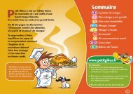 16p ALIMENTATION - Le Petit Gibus