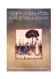 MEDICINA NA BEIRA INTERIOR DA PRÃ-HISTÃRIA AO SÃCULO XX