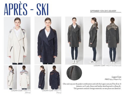 AW15 Linesheet