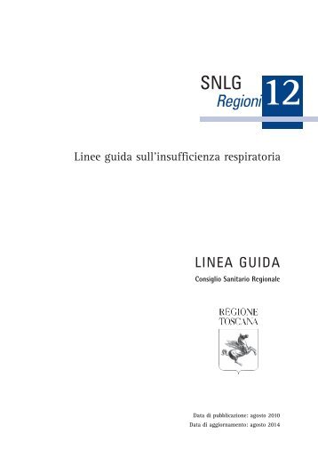 Linee guida sull'insufficienza respiratoria - SNLG-ISS