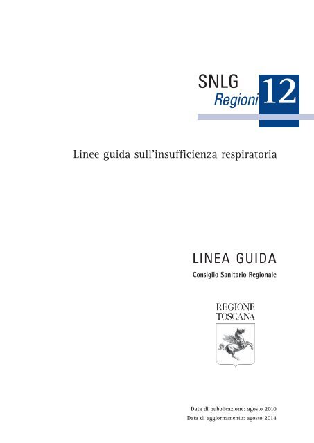 Linee guida sull'insufficienza respiratoria - SNLG-ISS