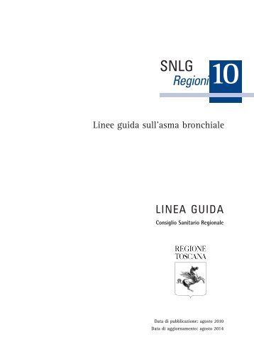 Linee guida sull'asma bronchiale - SNLG-ISS