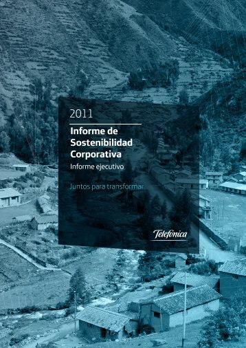Informe de Sostenibilidad Corporativa - Telefonica en Peru
