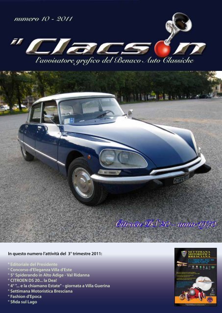 edizione n° 10 anno 2011 - Benaco Auto Classiche