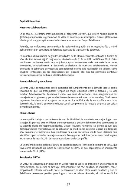 Memoria Anual 2012 Telefónica del Perú S.A.A. - Bolsa de Valores ...