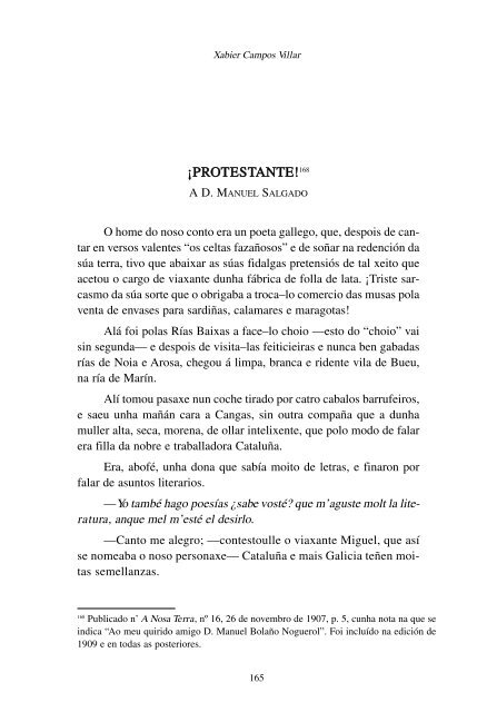 Manuel LugrÃ­s Freire. EdiciÃ³n e anÃ¡lise literaria. - Centro RamÃ³n ...