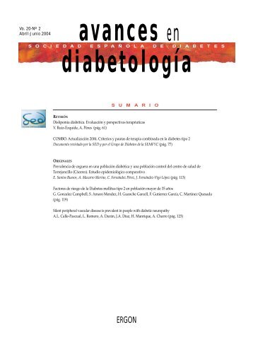 terapia combinada de diabetes tipo 2 combo 2004 - Sociedad ...
