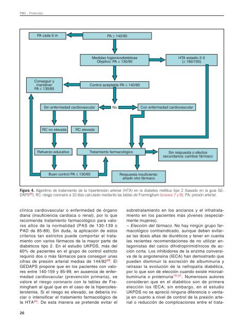 Protocolo diabetes mellitus tipo 2 - Sociedad EspaÃ±ola de Diabetes