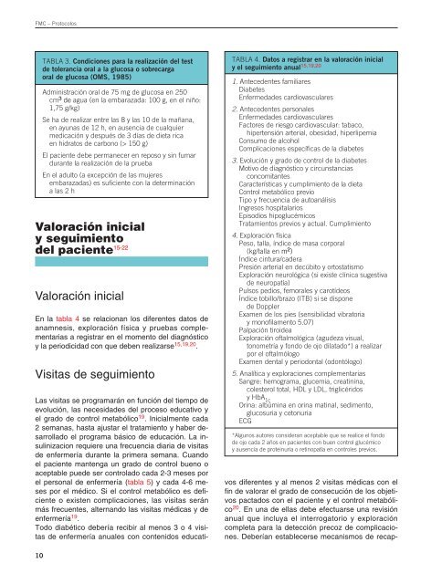 Protocolo diabetes mellitus tipo 2 - Sociedad EspaÃ±ola de Diabetes