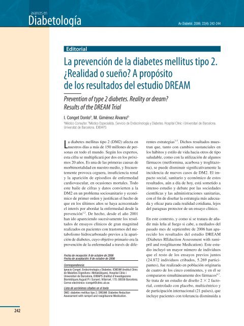 Descargar - Sociedad EspaÃ±ola de Diabetes