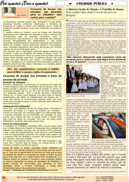 Revista_17_março_2011 - Revista Multicultural Brasil & Italia