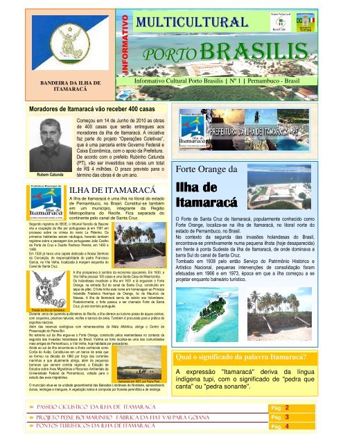 Revista_Porto Brasilis Ano I N 1 - Revista Multicultural Brasil & Italia