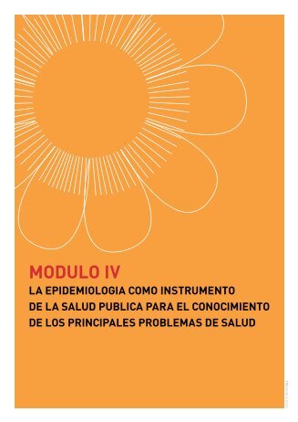 MODULO IV - Programa de Salud PÃºblica y Comunitaria CIEE y ...