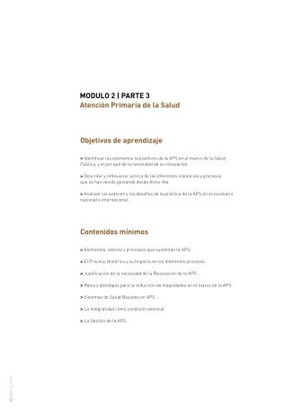 Modulo II- ParteIII - Programa de Salud PÃºblica y Comunitaria CIEE ...