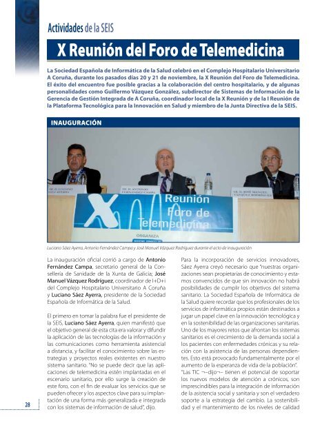 I+S_97 web.pdf - Sociedad EspaÃ±ola de InformÃ¡tica de la Salud