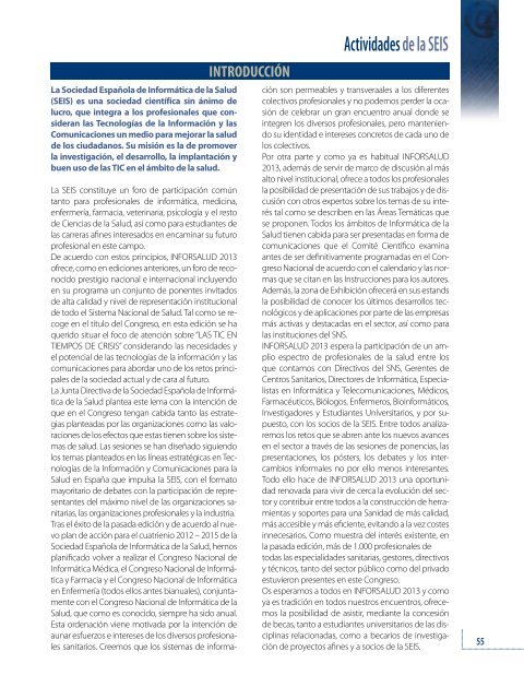 I+S_97 web.pdf - Sociedad EspaÃ±ola de InformÃ¡tica de la Salud