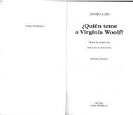 Quien teme a Virginia Woolf.pdf - Programa de Salud PÃºblica y ...