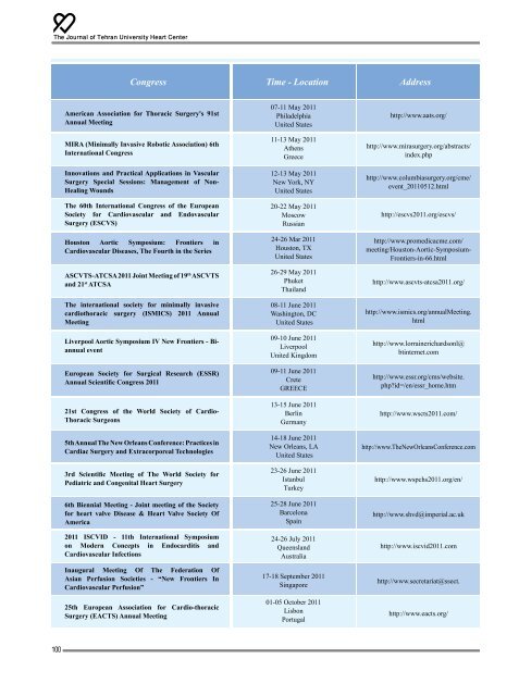 Journal of Tehran University Heart Center