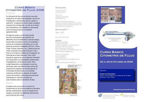 Curso basico08.pdf - FundaciÃ³ Institut d'InvestigaciÃ³ en CiÃ¨ncies de ...