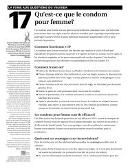 Qu'est-ce que le condom pour femme?