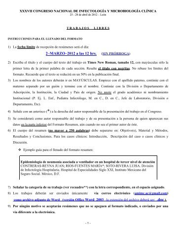 XXVIII Congreso Anual de la Asociación Mexicana de Infectología y ...